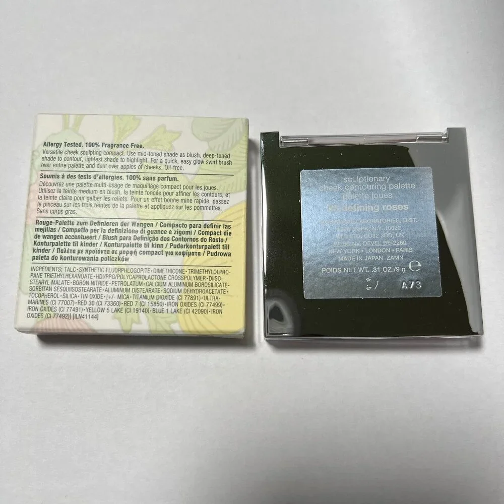 Clinique Sculptionary Cheek Contouring Palette Shade 03 Defining ROSES Blush